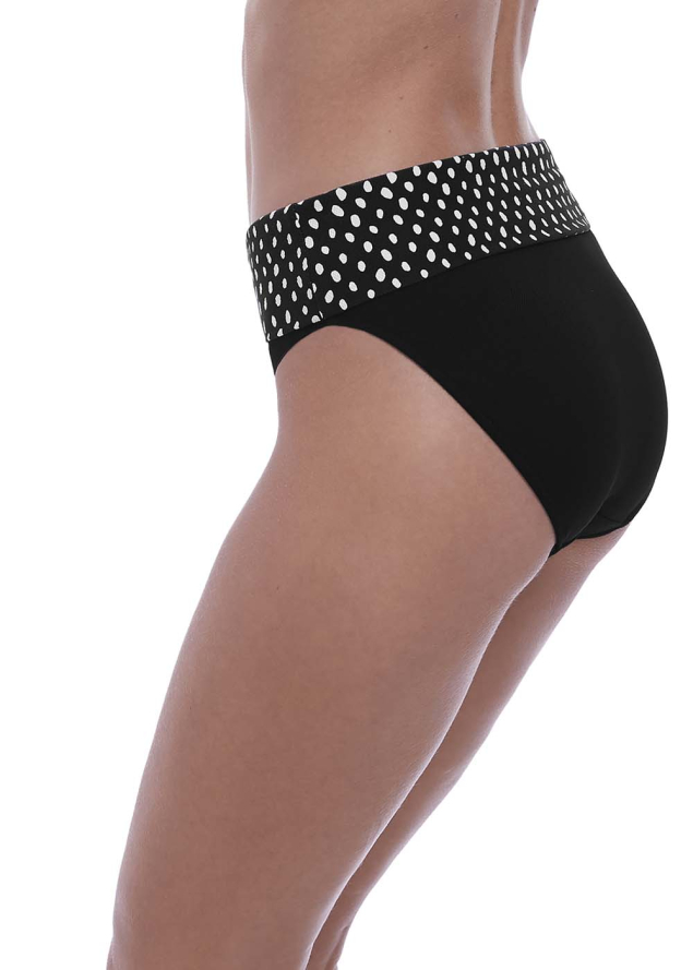 Slip Revers Maillots de Bain Fantasie  Black and White