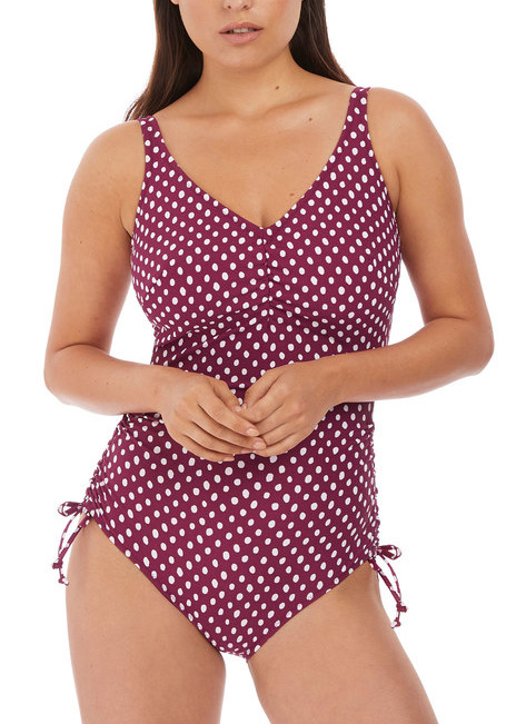 Maillot de Bain 1 Pice  Armatures Maillots de Bain Fantasie  Garnet