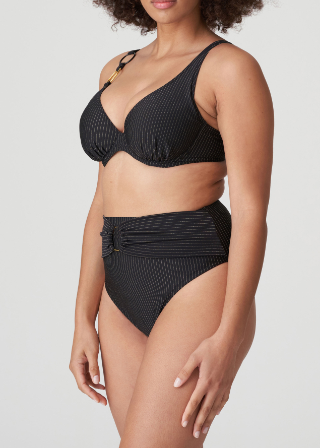 Bas de maillot de bain taille haute Maillots de Bain Prima Donna Swim Noir