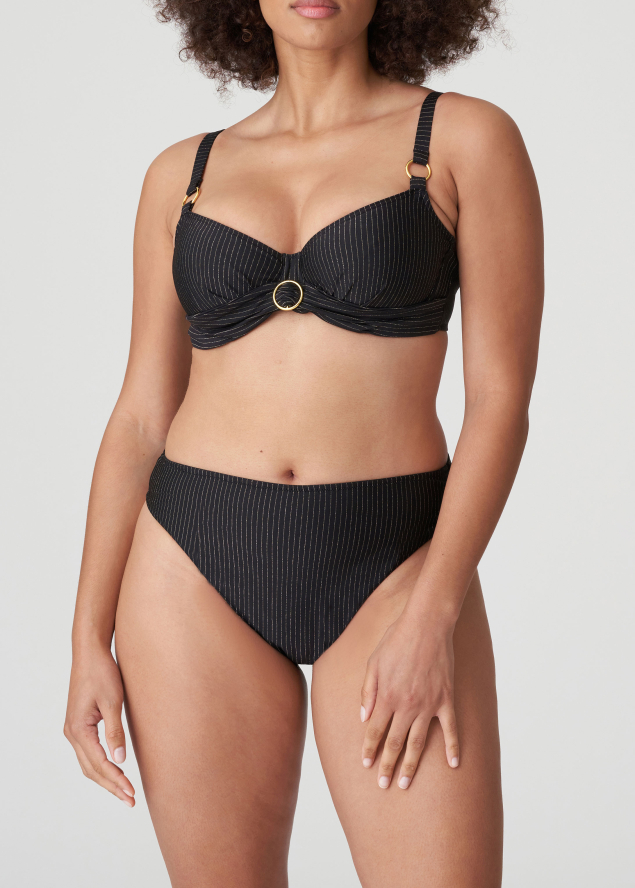 Bas de maillot de bain brsilien Maillots de Bain Prima Donna Swim Noir