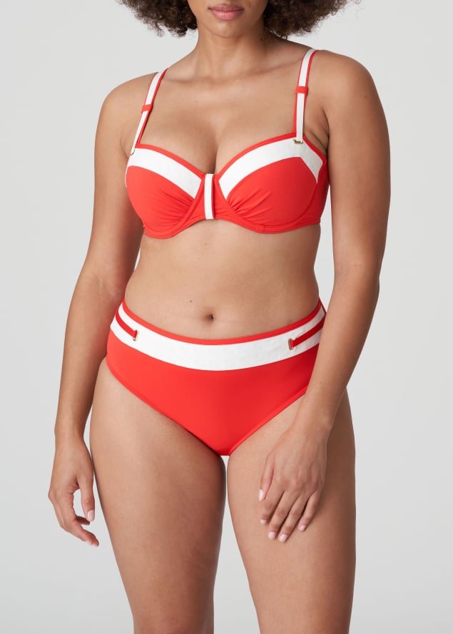 Slip Taille Haute Maillots de Bain Prima Donna Swim Pomme d Amour