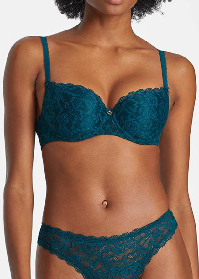 Soutien-gorge Corbeille Coque Confort Aubade Deep Green