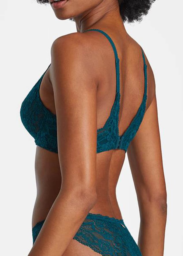 Soutien-gorge Triangle Plunge Aubade Deep Green