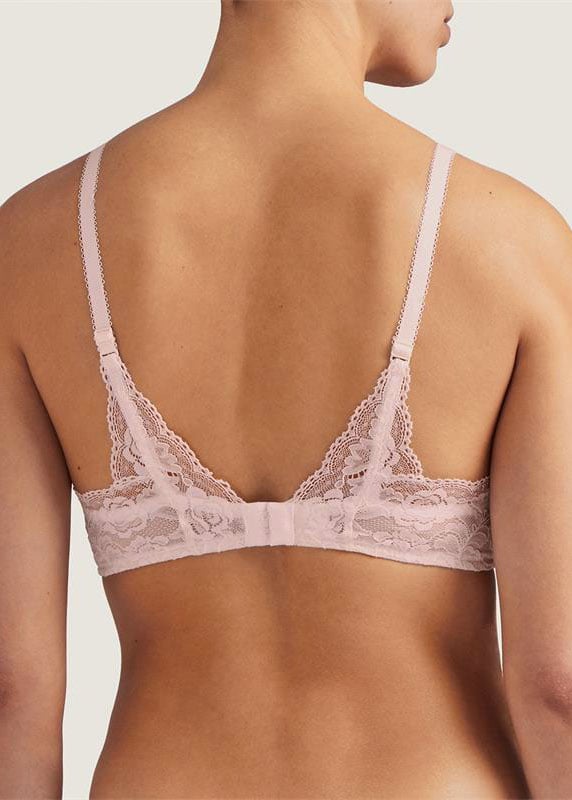 Soutien-gorge Triangle Plunge Aubade Powder Pink