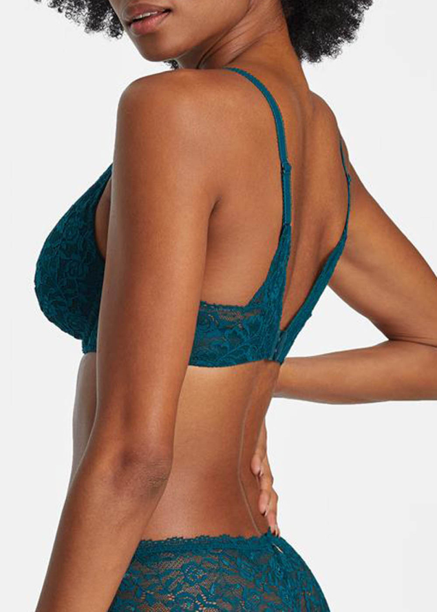 Soutien-Gorge Plunge Foulard  Aubade Deep Green