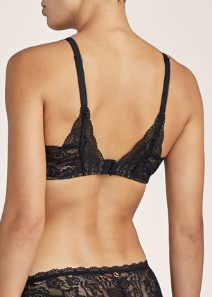 Soutien-Gorge Plunge Foulard  Aubade Noir