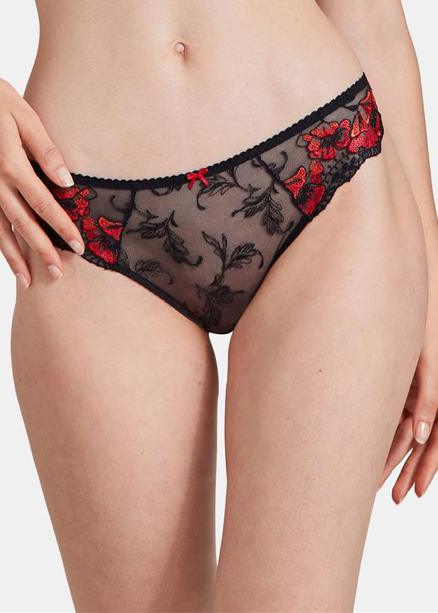 Slip Italien Aubade Rouge Prodigieux