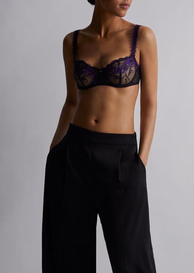 Soutien-Gorge Corbeille Avec Armatures Aubade Dark Orchid