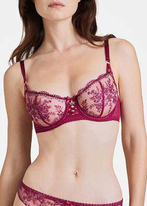 Soutien-Gorge Corbeille Avec Armatures Aubade Night purple