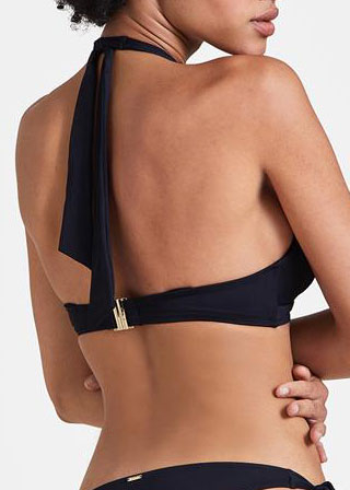 Soutien-Gorge Triangle Coques Sans Armatures Maillots de Bain Aubade  Noir