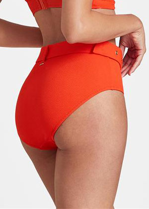 Culotte Haute Maillots de Bain Aubade  Orange