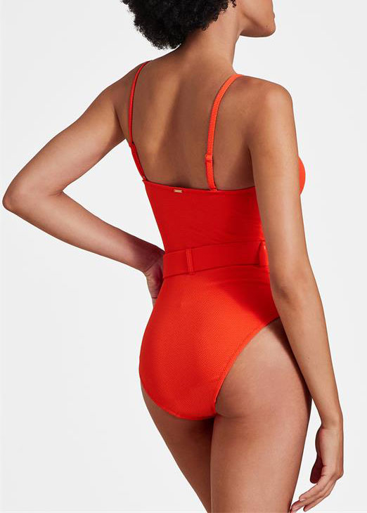 Maillot de Bain Nageur Mousse Maillots de Bain Aubade  Orange