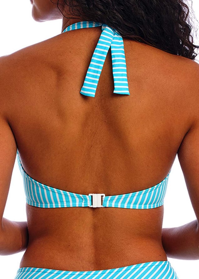 Bikini Tour de Cou  Armatures  Maillots de Bain Freya  Stripe Turquoise