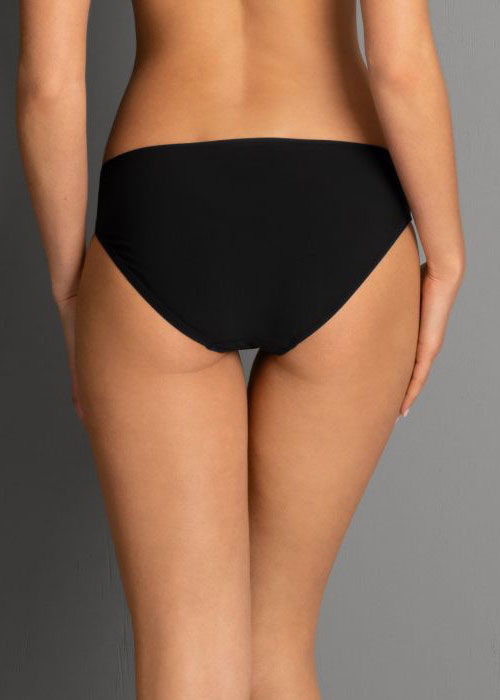 Slip Maillots de Bain Rosa Faia Anita Noir