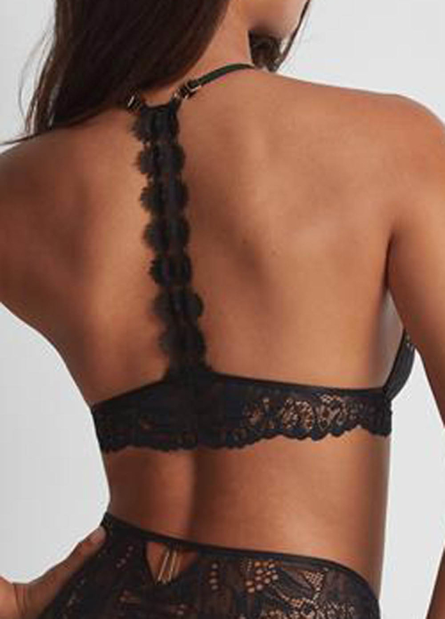 Bralette sans Armatures Aubade Noir