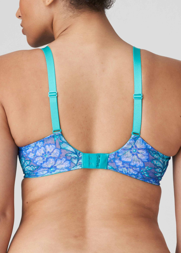 Soutien-gorge Embotant  Armatures Twist de Prima Donna Mermaid Blue