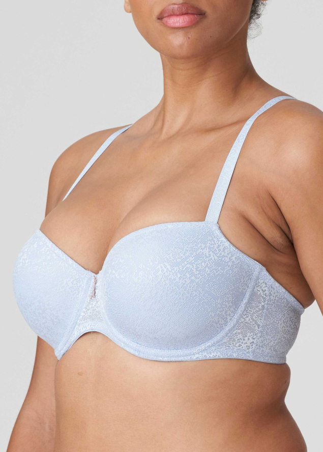 Soutien-gorge Rembourr Balconnet  Armatures Twist de Prima Donna Pale Blue