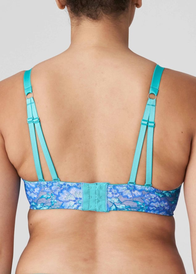 Soutien-Gorge Balconnet Rembourr  Armatures Twist de Prima Donna Mermaid Blue