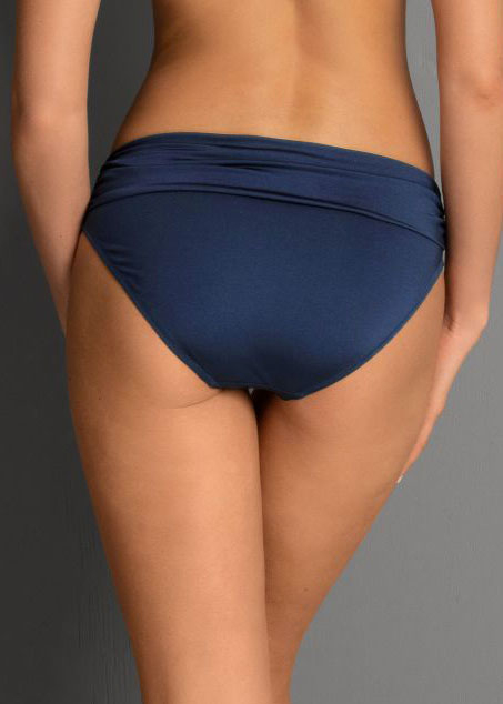 Slip Taille Mi-haute Maillots de Bain Rosa Faia Anita Bleu Nuit