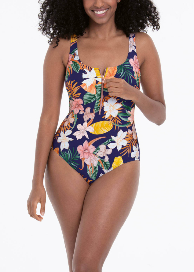 Maillot de Bain 1 pice Sans Armature Maillots de Bain Rosa Faia Anita