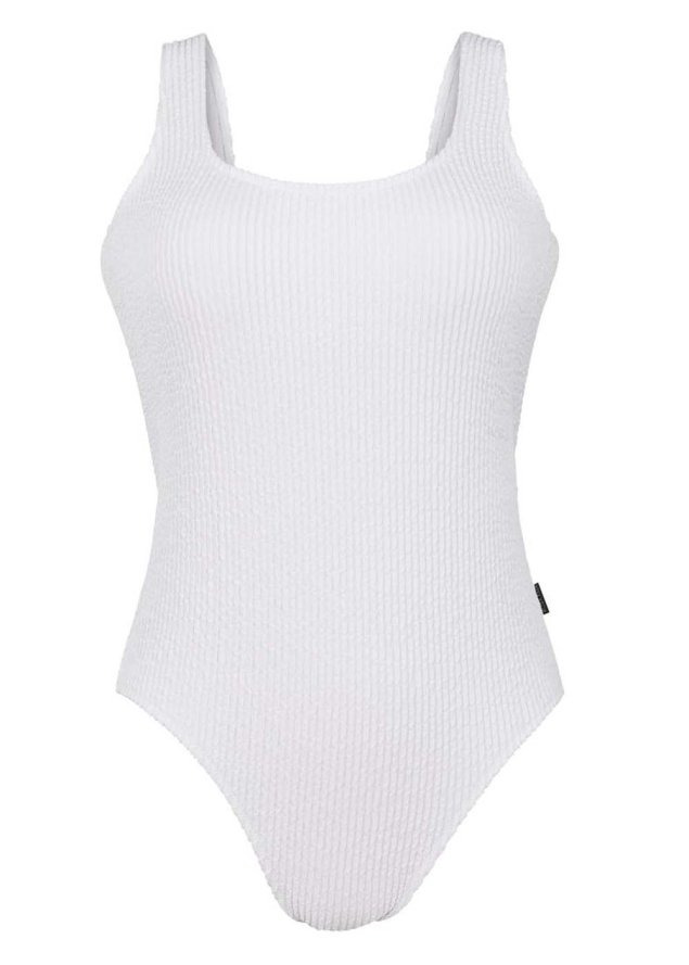 Maillot de bain 1 pice nageur Maillots de Bain Rosa Faia Anita Blanc