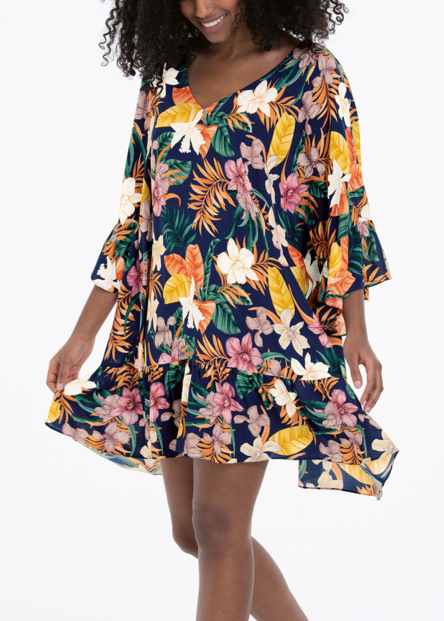 Robe de Plage Style Akalani Maillots de Bain Rosa Faia Anita