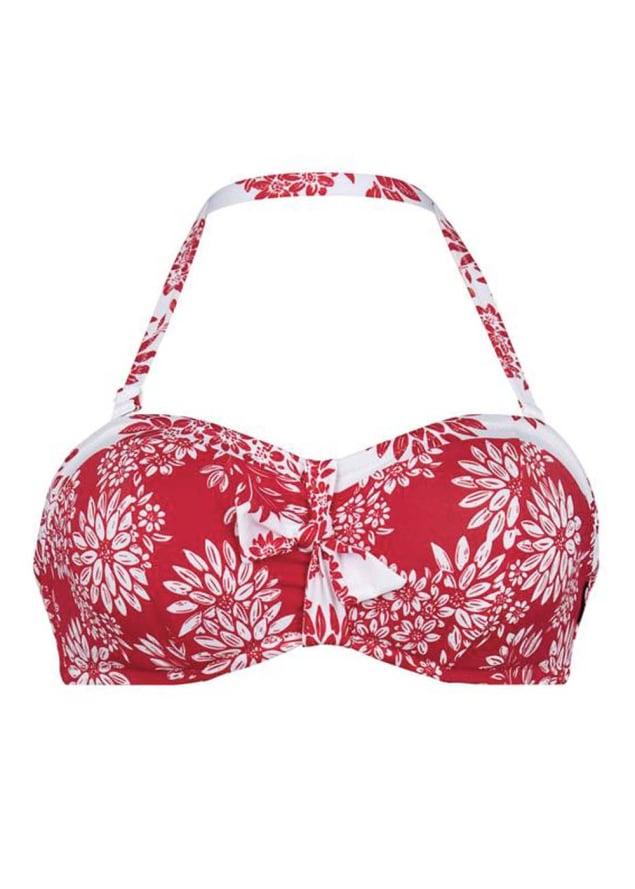 Haut de maillot de bain bandeau Maillots de Bain Rosa Faia Anita Cranberry