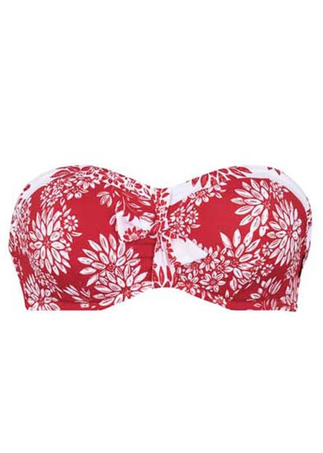 Haut de maillot de bain bandeau Maillots de Bain Rosa Faia Anita Cranberry