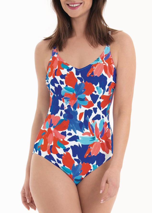 Maillot de bain 1 pice Mediterranean Sun Maillots de Bain Rosa Faia Anita