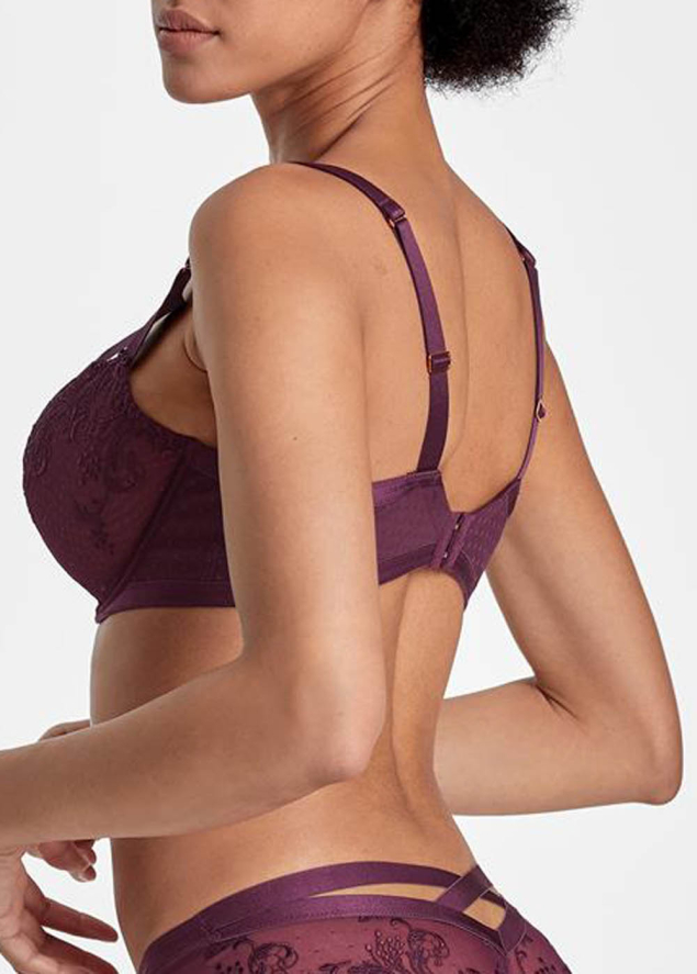 Soutien-gorge Corbeille Confort avec Armatures Aubade Wineberry