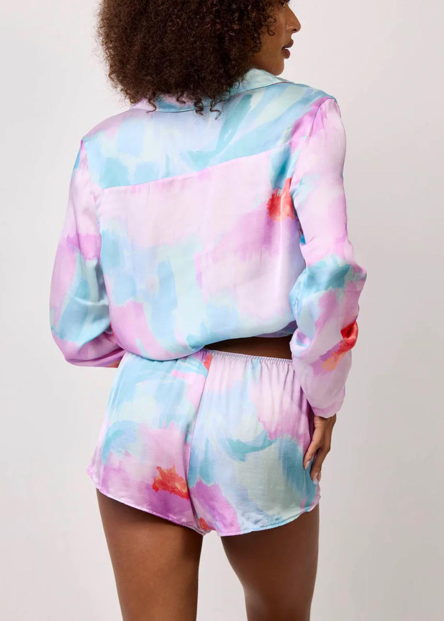 Short en viscose imprim� Maison Lejaby