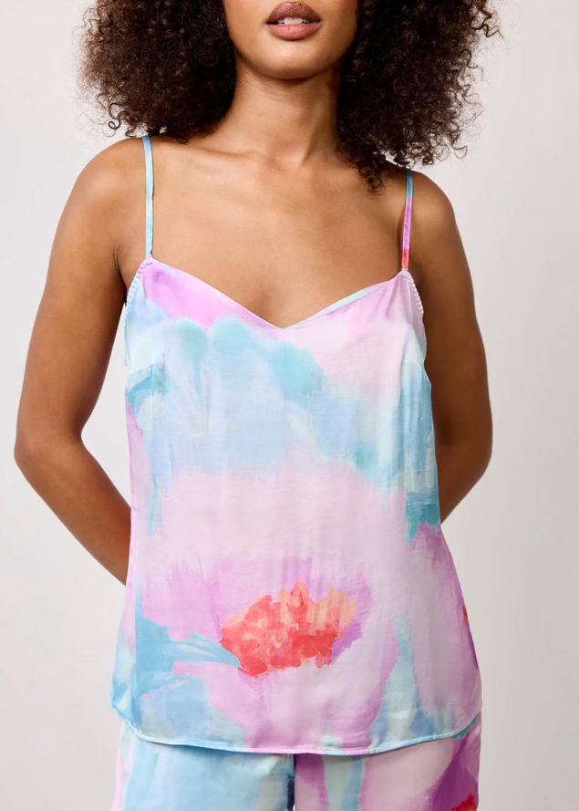 Top Paradise en viscose imprim� Maison Lejaby