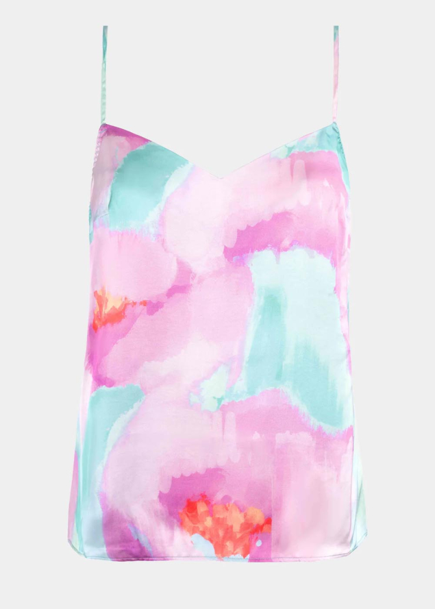 Top Paradise en viscose imprim� Maison Lejaby