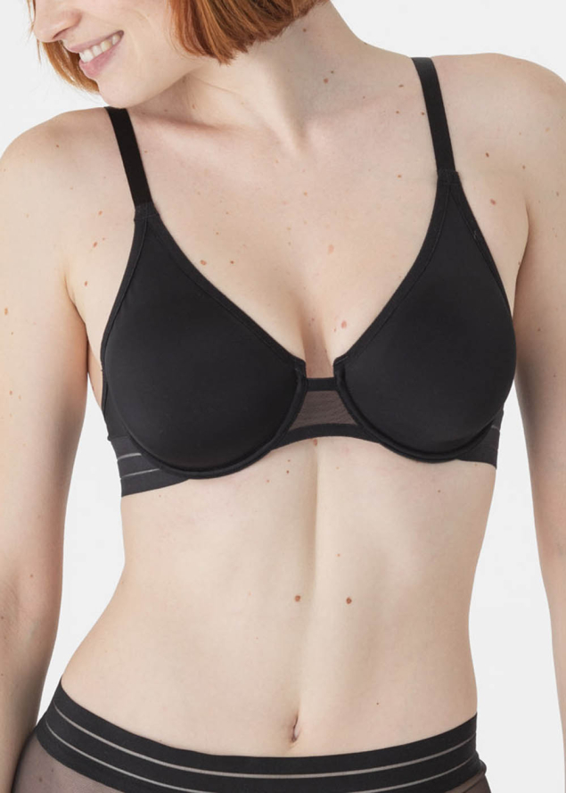 Soutien-gorge Moul avec Armatures Maison Lejaby Noir