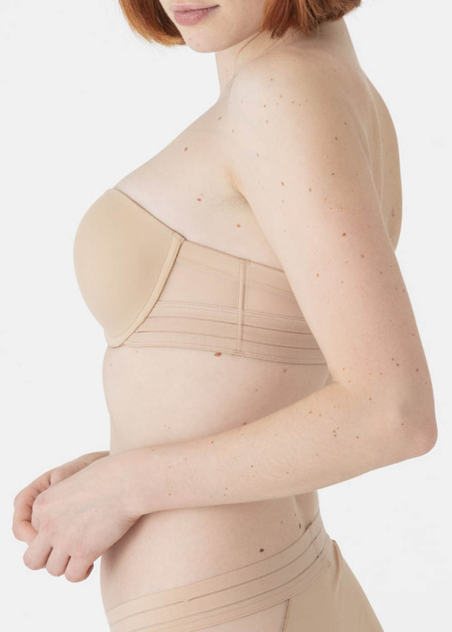 Soutien-gorge Bandeau  Coques avec Armatures Maison Lejaby