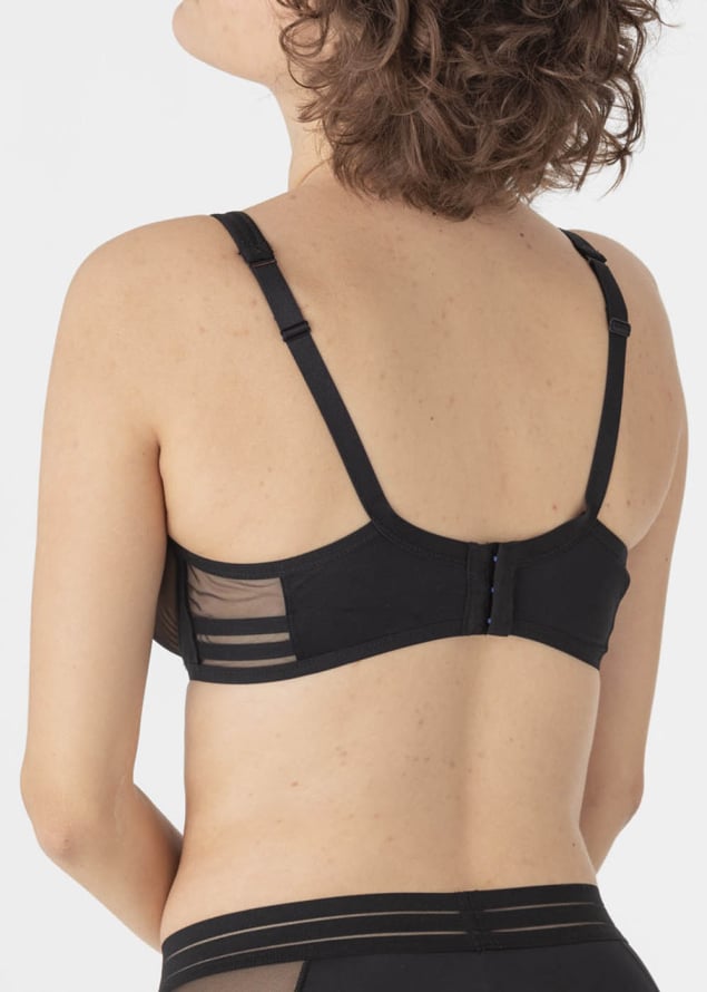 Soutien-gorge Emboitant avec Armatures Maison Lejaby Noir