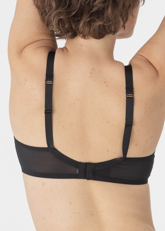 Soutien-gorge Emboitant avec Armatures Maison Lejaby Noir