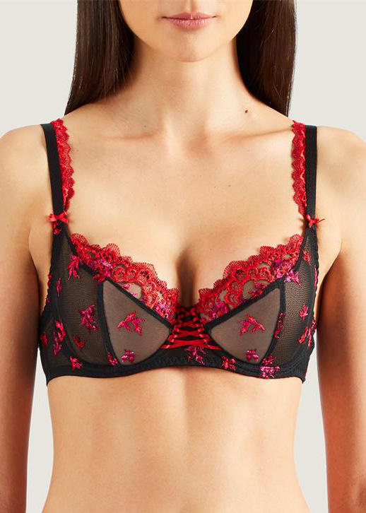 Soutien-gorge Balconnet Aubade Pivoine