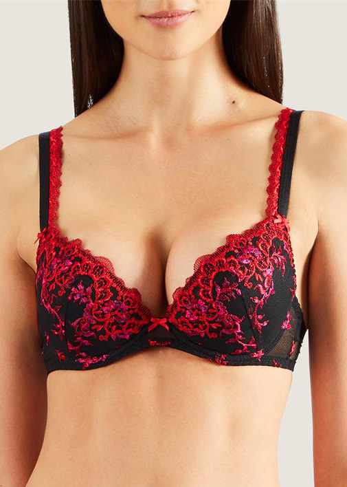 Soutien-gorge Push Up Aubade Pivoine