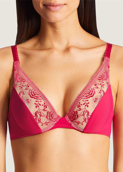 Soutien-gorge Triangle Plunge Aubade Amaryllis