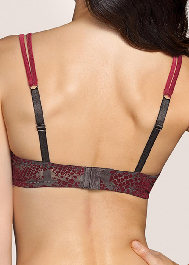 Soutien-gorge Emboitant Armatures Andres Sarda Rouge Boudoir