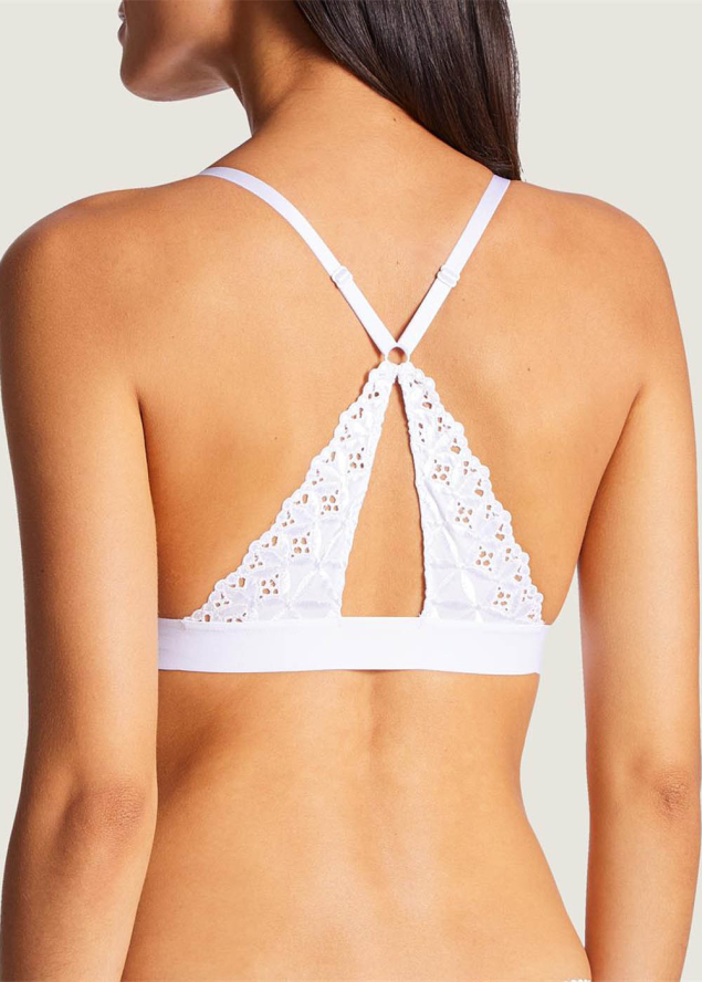 Bralette Sans Armatures Aubade Blanc