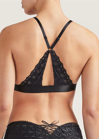 Bralette Sans Armatures Aubade Noir