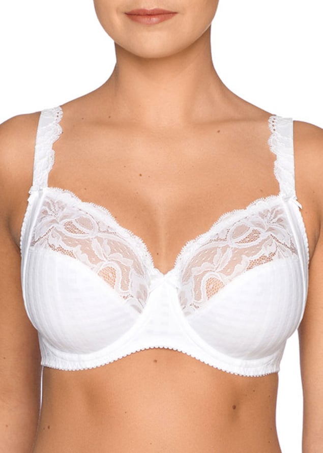 Soutien-gorge Embotant  Armatures Prima Donna Blanc