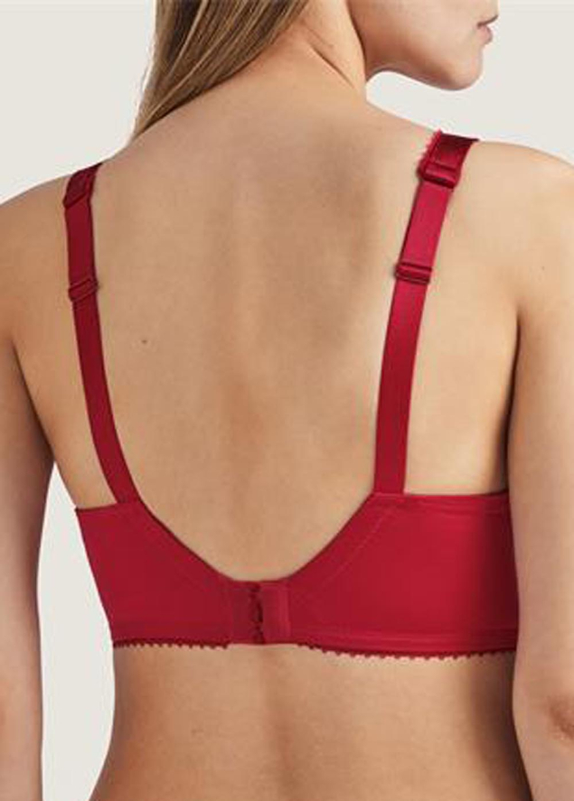 Soutien-gorge Triangle Plunge Confort Aubade Rouge Amour