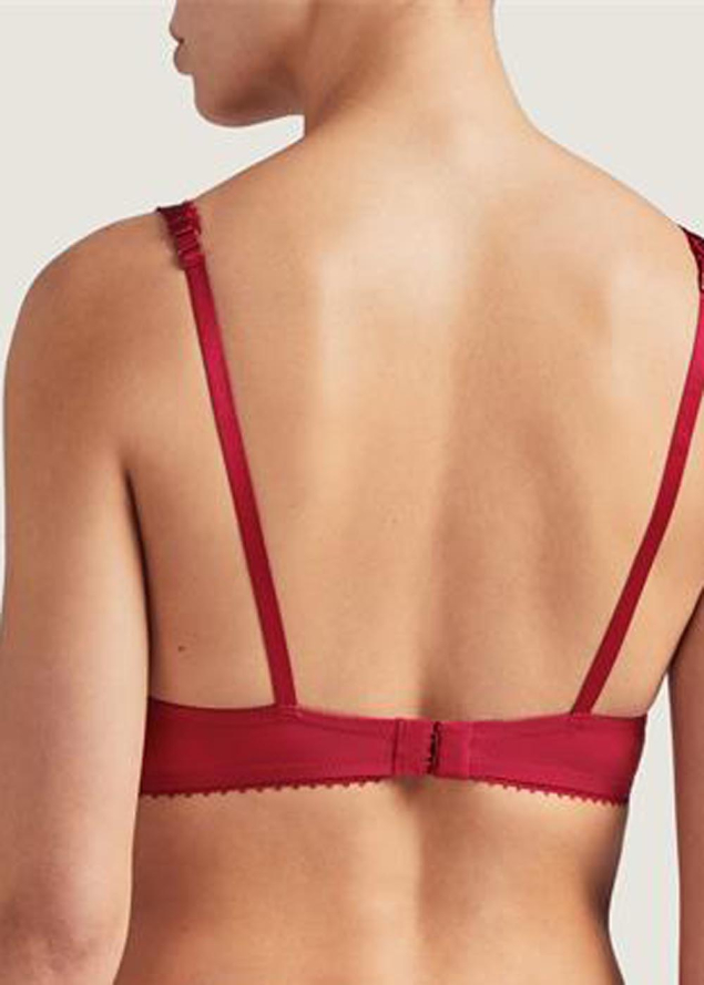 Soutien-gorge Triangle Plunge Aubade Rouge Amour