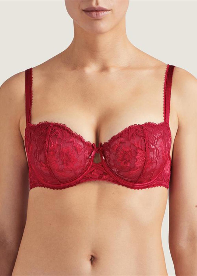 Soutien-gorge Corbeille Aubade Rouge Amour