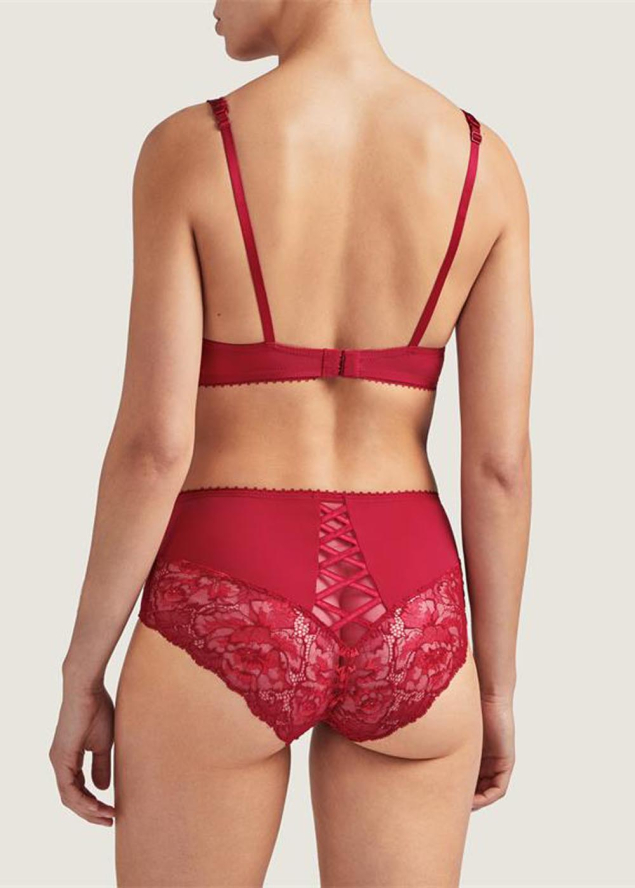 Culotte Taille Haute Aubade Rouge Amour