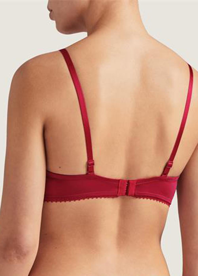 Soutien-gorge Plunge Foulard Aubade Rouge Amour