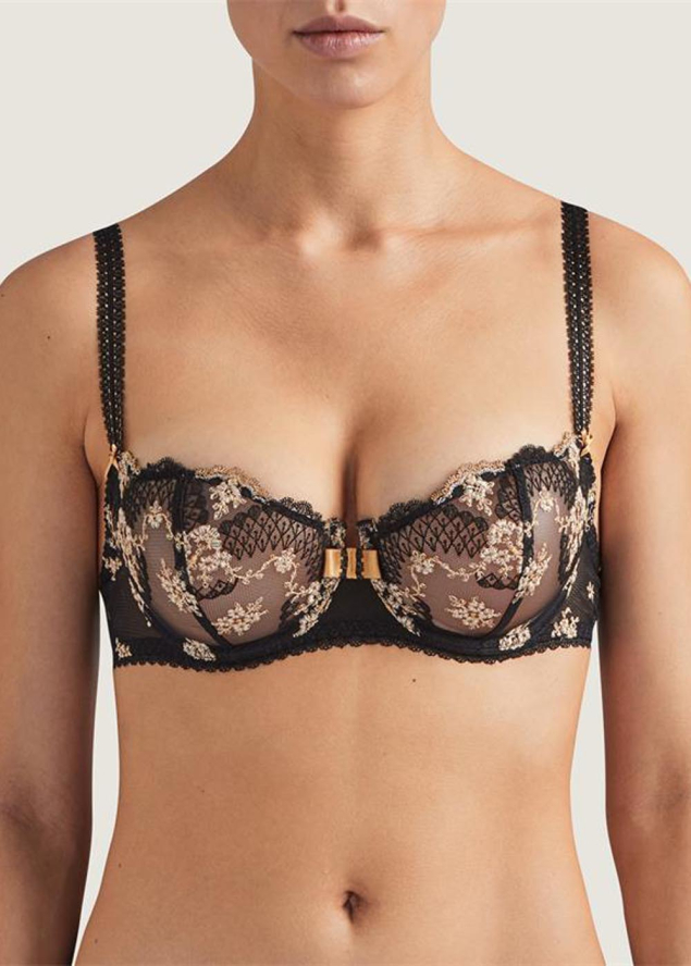 Soutien-gorge Corbeille Aubade Noir Phoenix